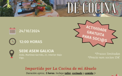 Talleres de Cocina y Arte Floral