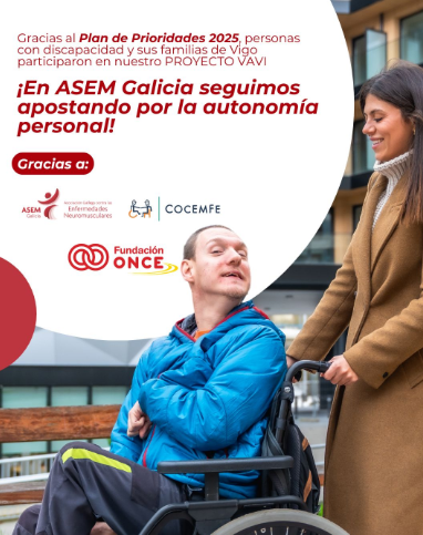 Impulsando la autonomía personal en enfermedades neuromusculares: El Proyecto VAVI