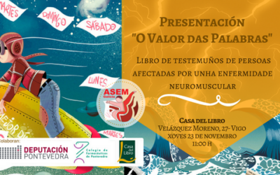 Asem Galicia presenta el libro de testimonios “O valor das palabras”